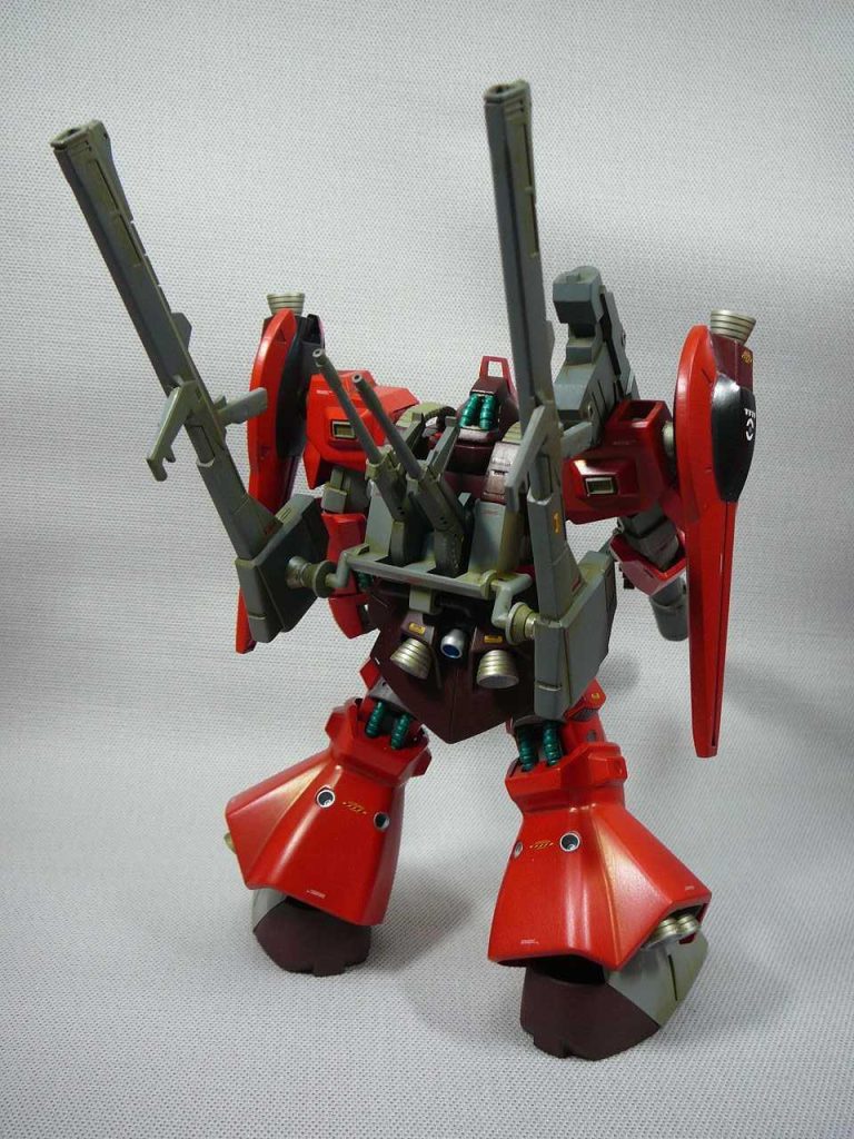 クレイバズーカにもネオジオ磁石を入れてシールドバインダーを肩に付けた時にはラックの左右に付けられるようにしました。