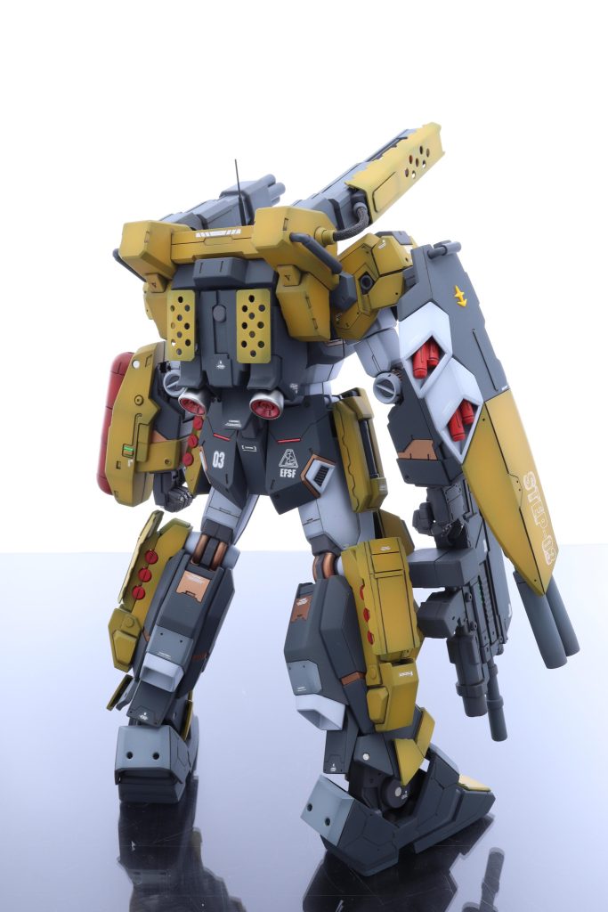 第27回オラザク一次予選通過　MG ジェスタ拡張装甲評価STEP3–4枚目/制作者：FUZITAKU