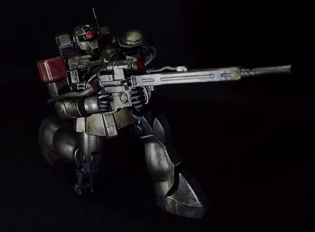 ザクⅠスナイパータイプ・ブラオンルクス–5枚目/制作者：塗装狂主任