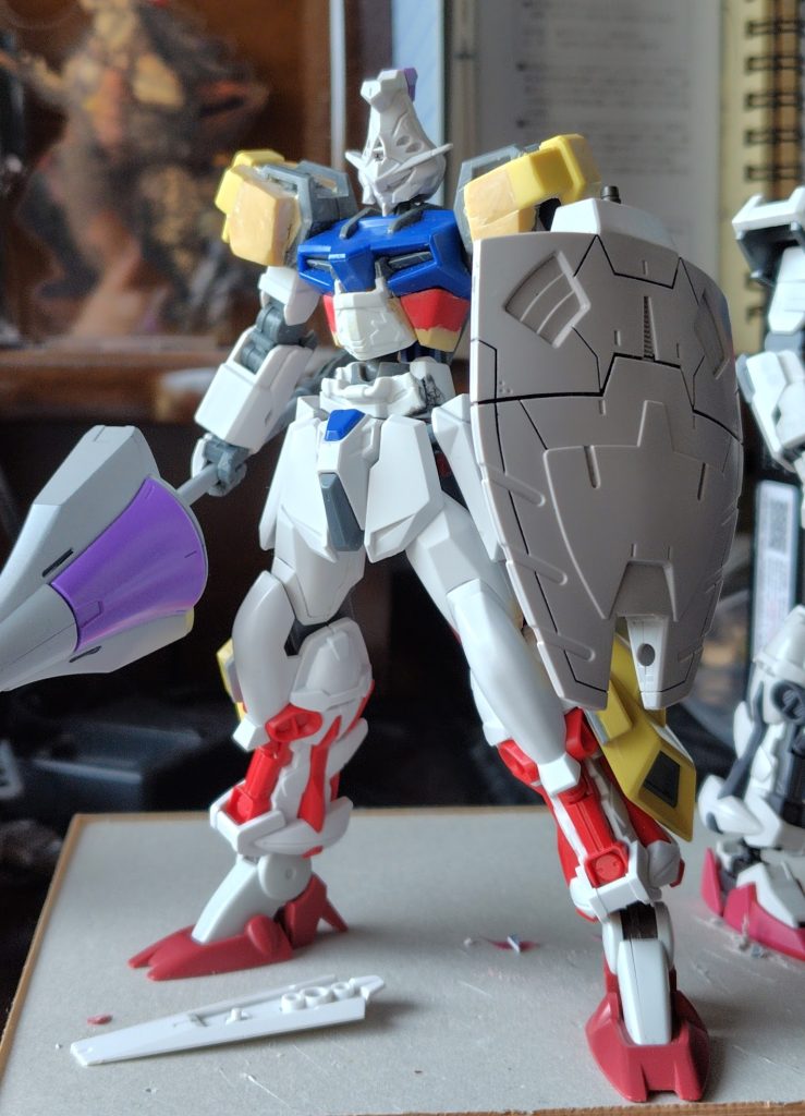 制作途中。ここから2ヶ月以上放置することになりますが……