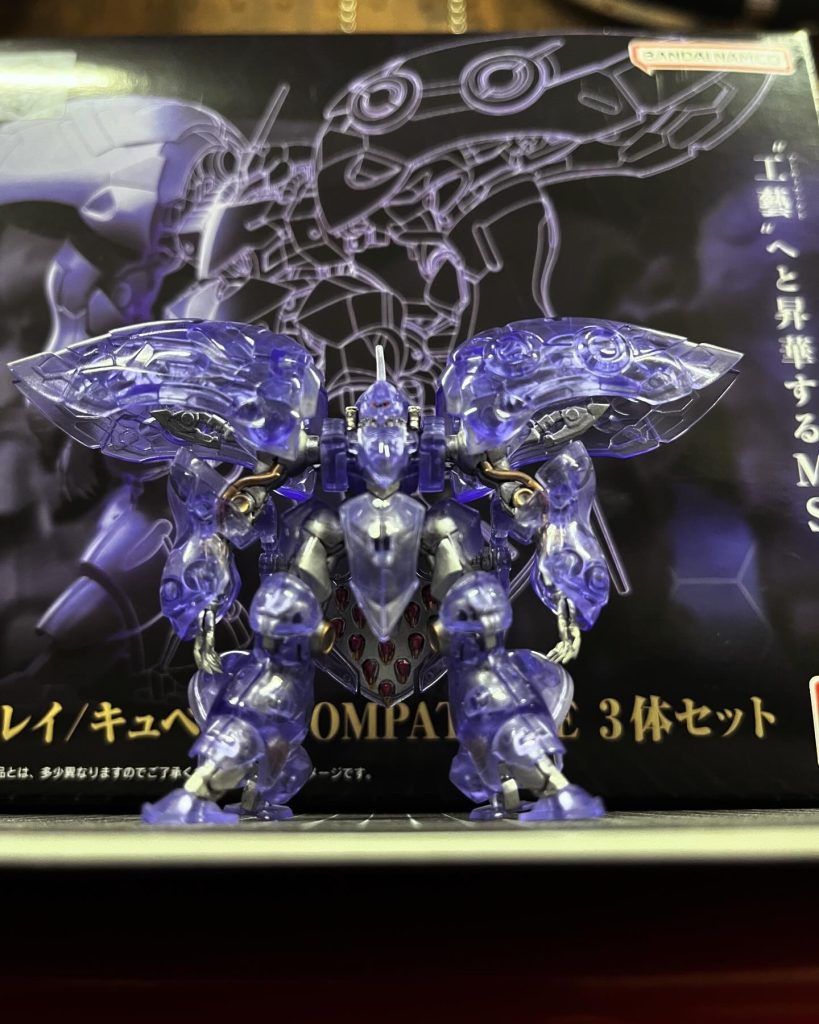 ファンネルはMr.color GXメタルピーチで塗っていますがこれもあんまり目立たないですね😂