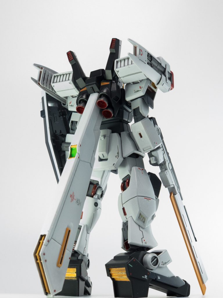 ふくらはぎのスラスター塗り忘れ