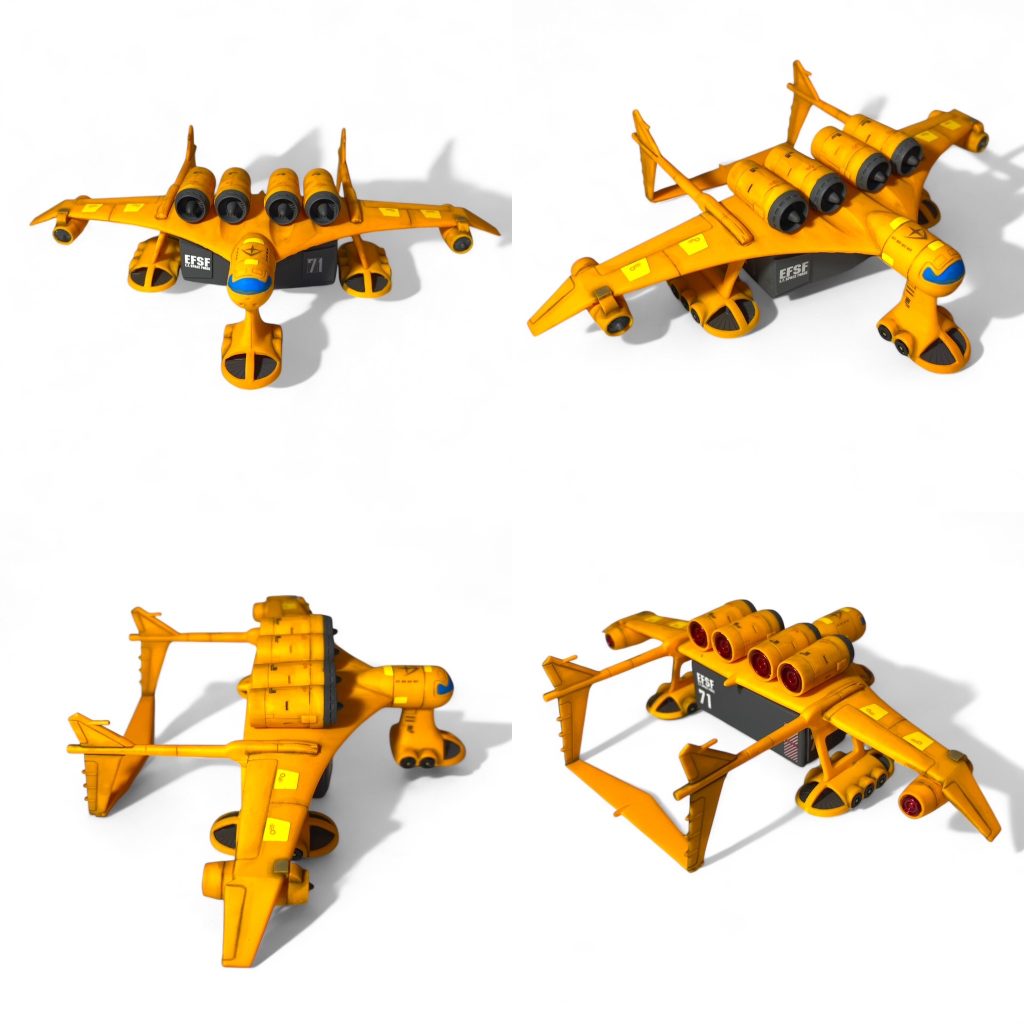 ガンプラ　ミデア輸送機　旧キット 旧キット ミデア輸送機｜丸五ワークスさんのガンプラ作品
