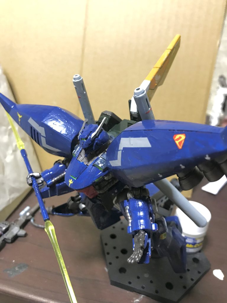 ガーベラテトラの換装に関わった技術者がしれっとグレミーに提案してみた‼︎という妄想で作ってみました。