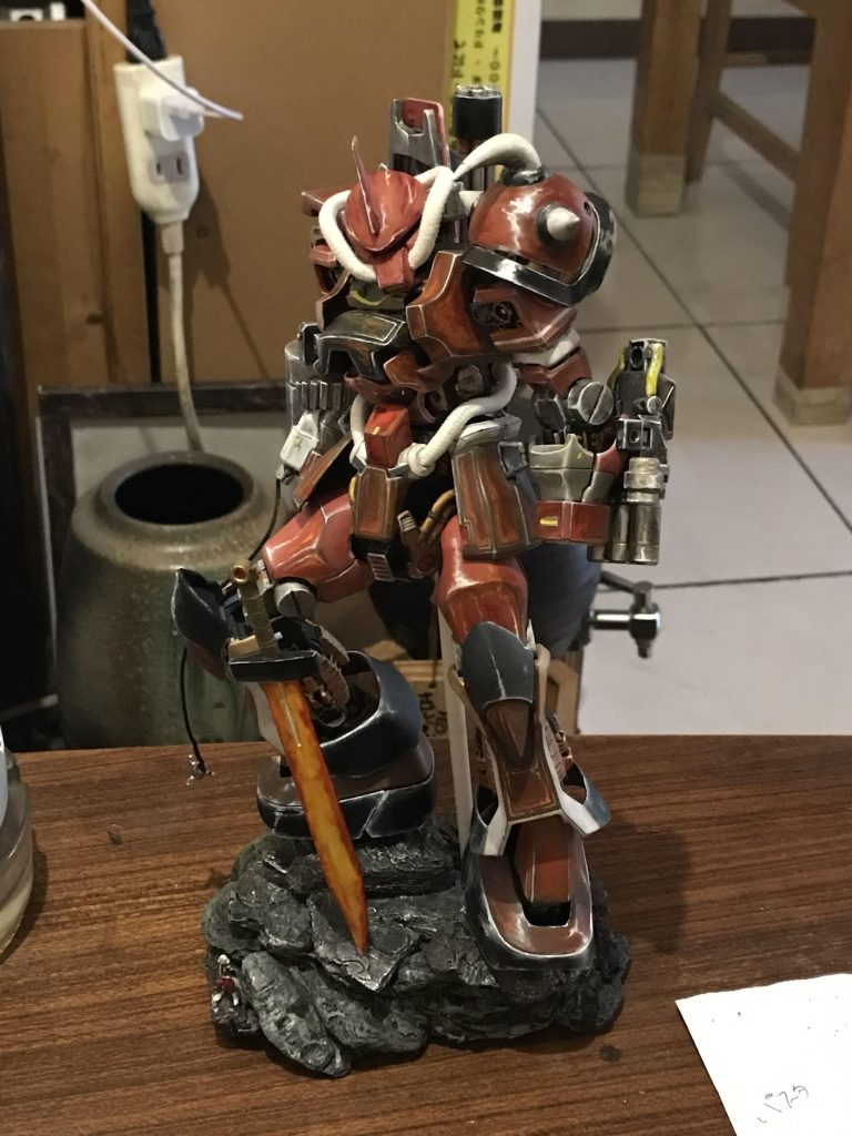 テストショット色が良く出ています。