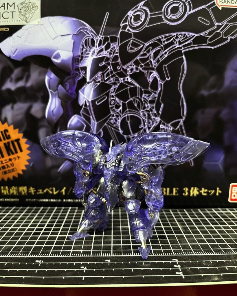 ガンダムアーティファクト　キュベレイ（クリアカラー）