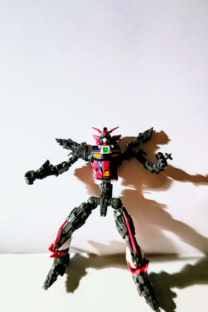 内部フレームからの胸部装甲。