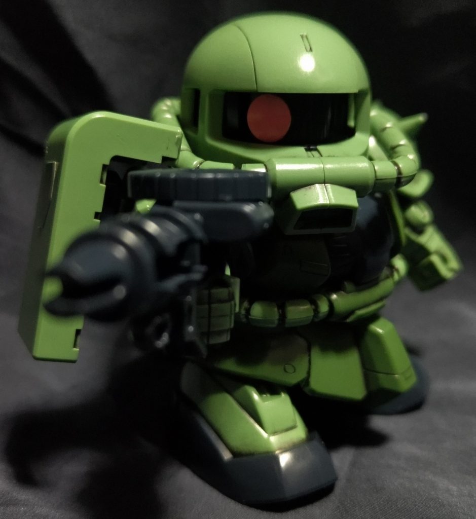 BB戦士218  MS-06F  ZAKUⅡ。