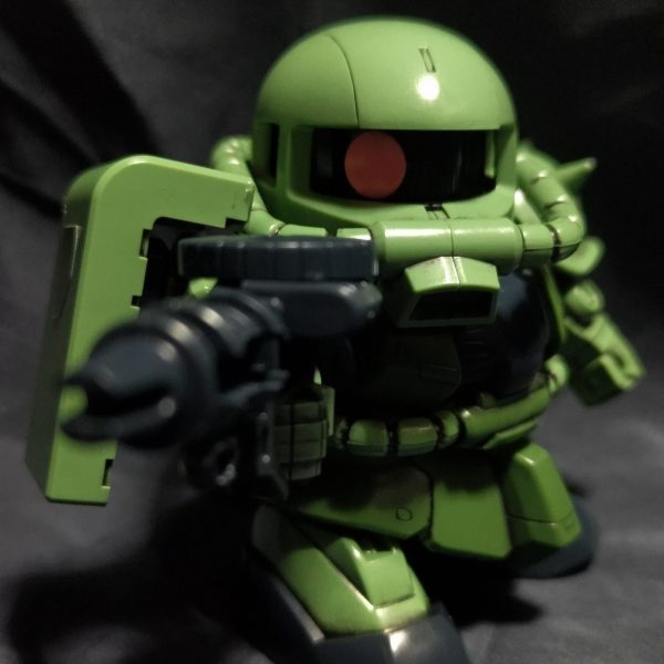 BB戦士218  MS-06F  ZAKUⅡ。