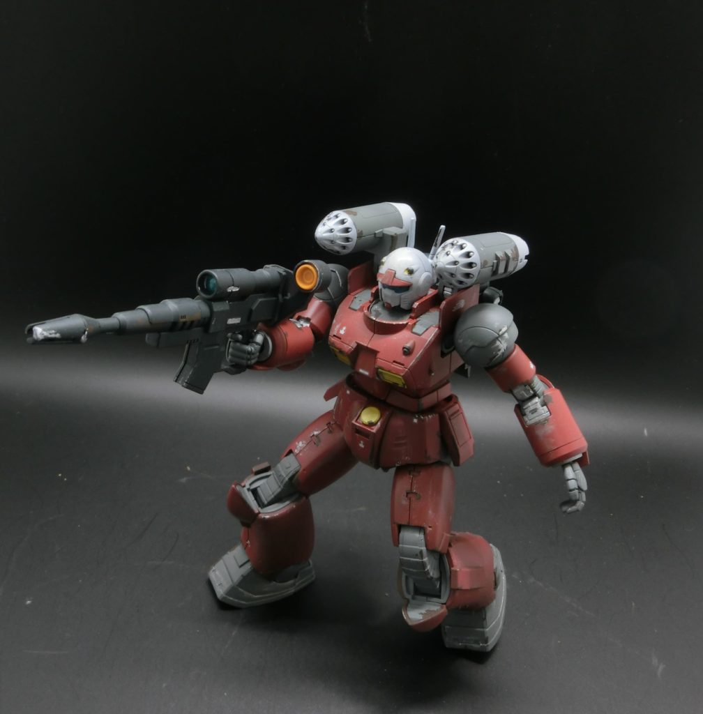 関節の可動域がすばらしいですね。