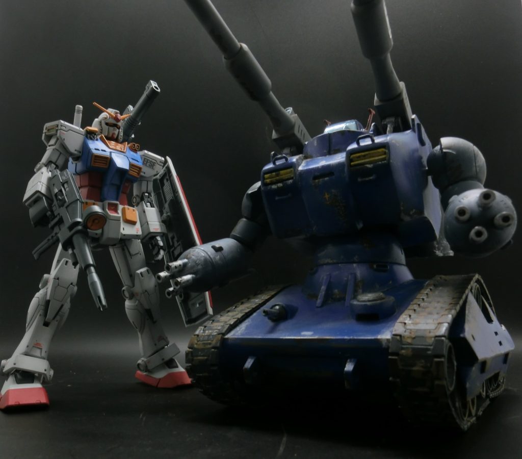 ヘッドをアニメ版にすり替えるとこんな感じ