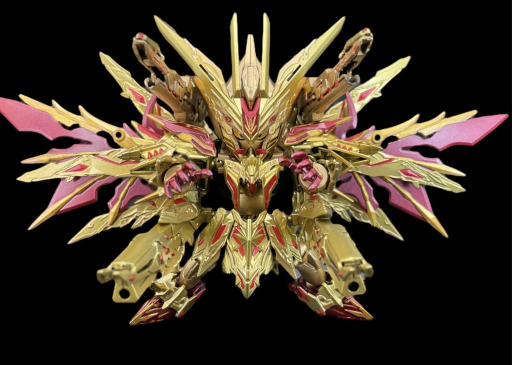 追加で付けやなアカンのは剣の先だけで後は全てオールインワンにまとめましたフリーダム感、スペドラ感を大事にスペドラの純正強化な感じに仕上げれたと思います😏✨