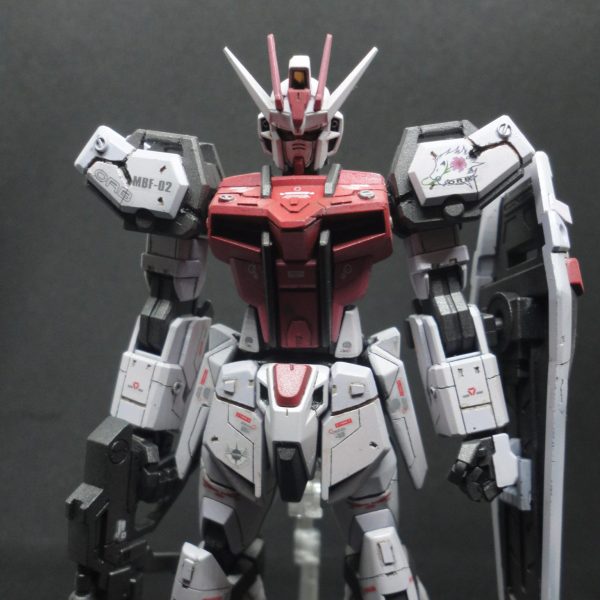 EG ストライクガンダムをストライクルージュに塗装