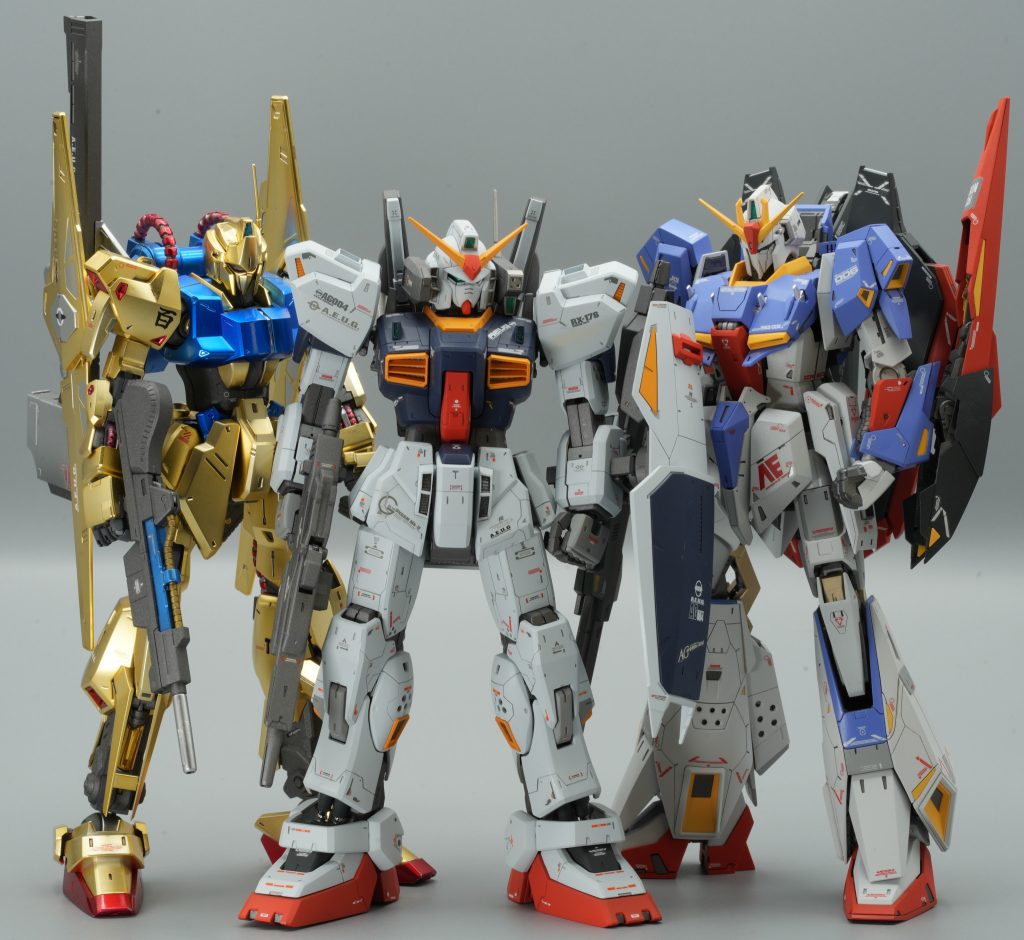 これがやりたかったんです！グリプス戦役の3機！満足度高いです。