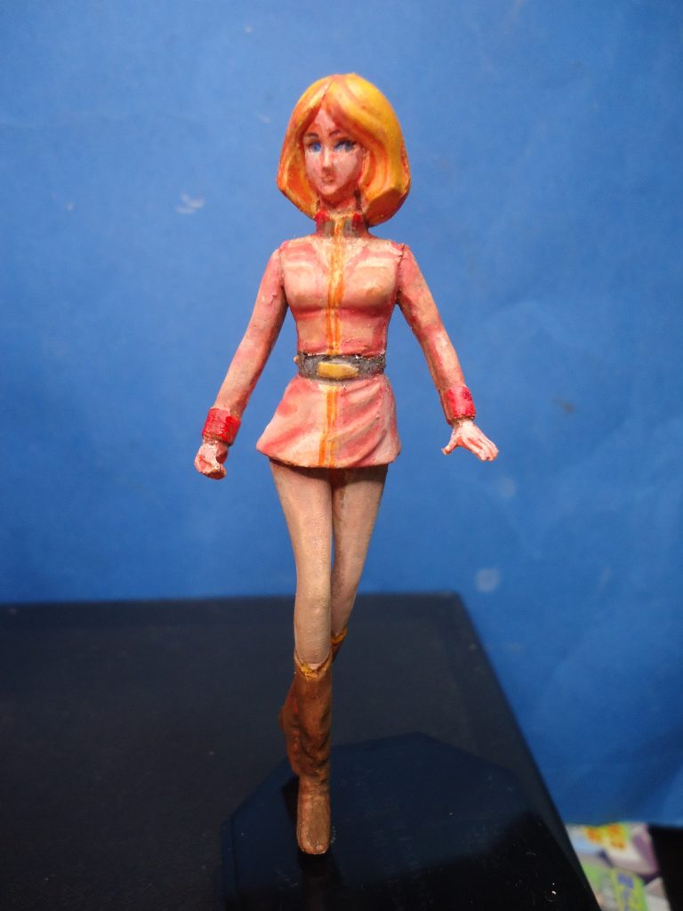 色調をボックスアートに寄せていきます。