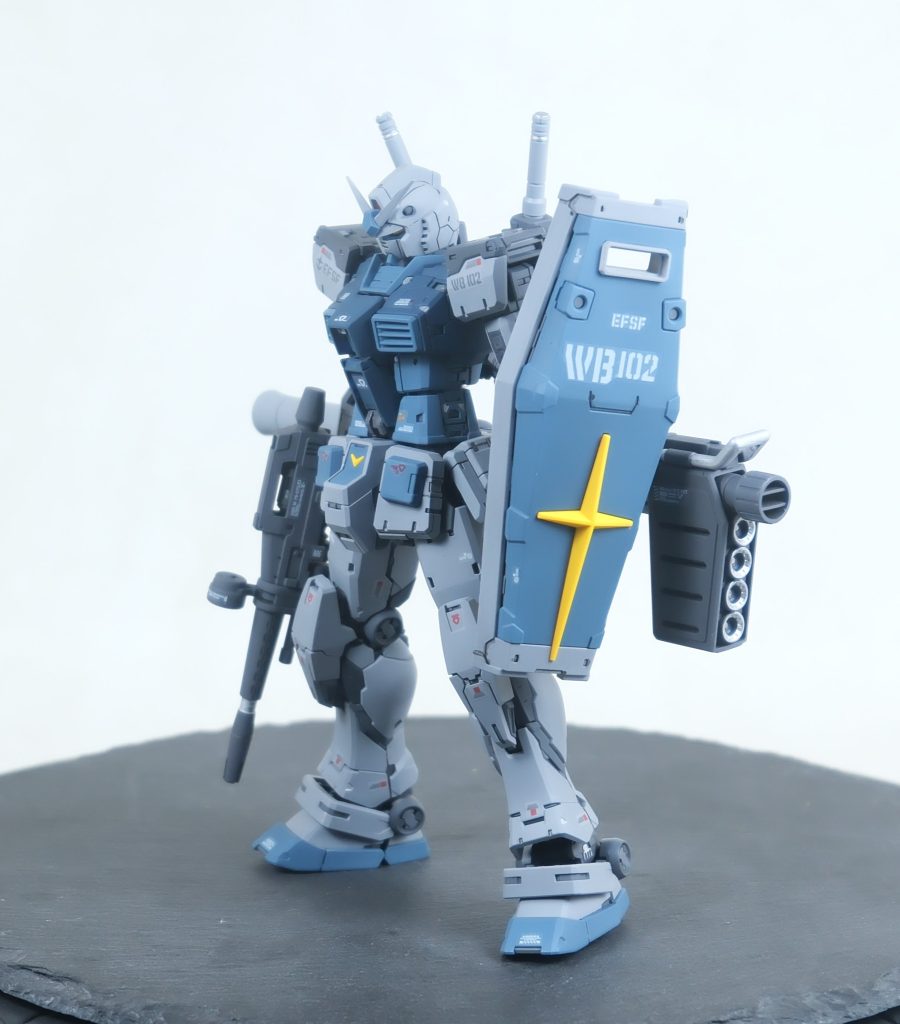 G3と高機動型の中間くらいのカラーリングで仕上げました。