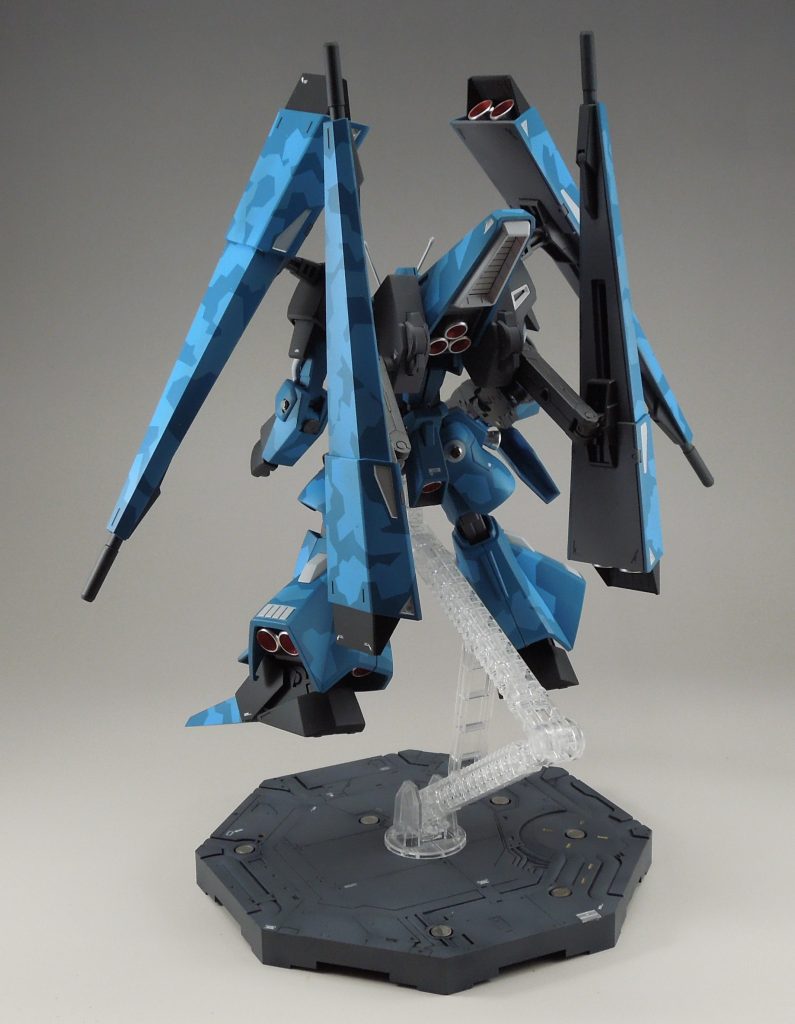 バーニアの金属表現、頑張りました。