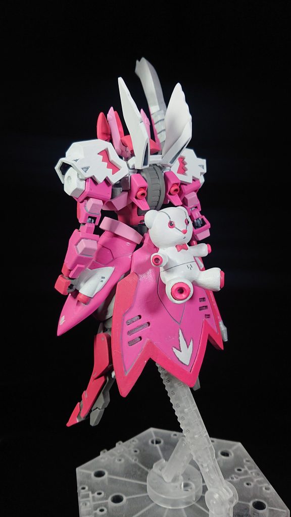 クマバーニア完全再現と言いたいところですが、作りやすいようにすこし省いた箇所もあります。こんなところで、風助作成の時のヒロユキ製造のスキルが生きるなんて。。。