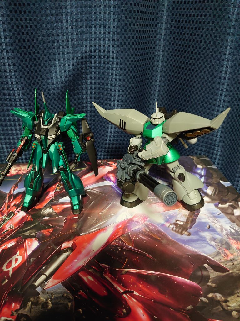 【HGUC】緑の烈風だ！逃げろ！【リゲルグ&バウ】