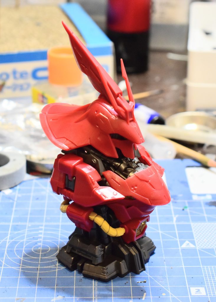 外部装甲仮組み