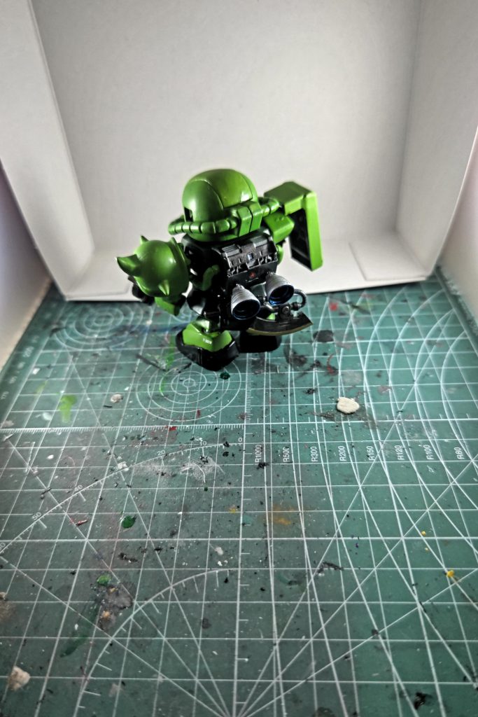 ジージェネSDザク–2枚目/制作者：@kurosukenoheya