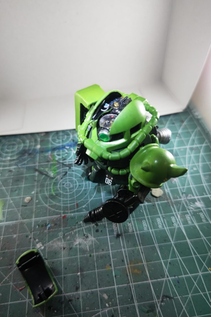 ジージェネSDザク–3枚目/制作者：@kurosukenoheya