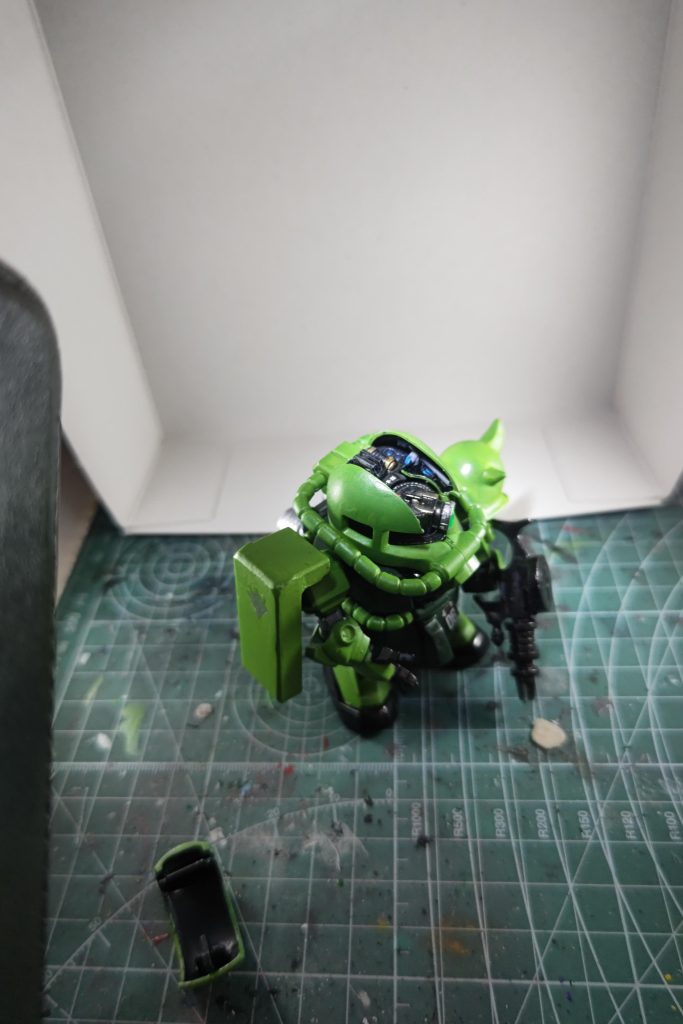 ジージェネSDザク–4枚目/制作者：@kurosukenoheya