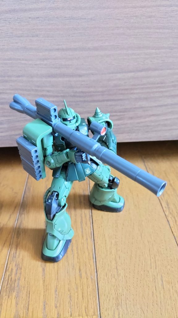 MS用バズーカA2型最後までご覧いただきありがとうございました。