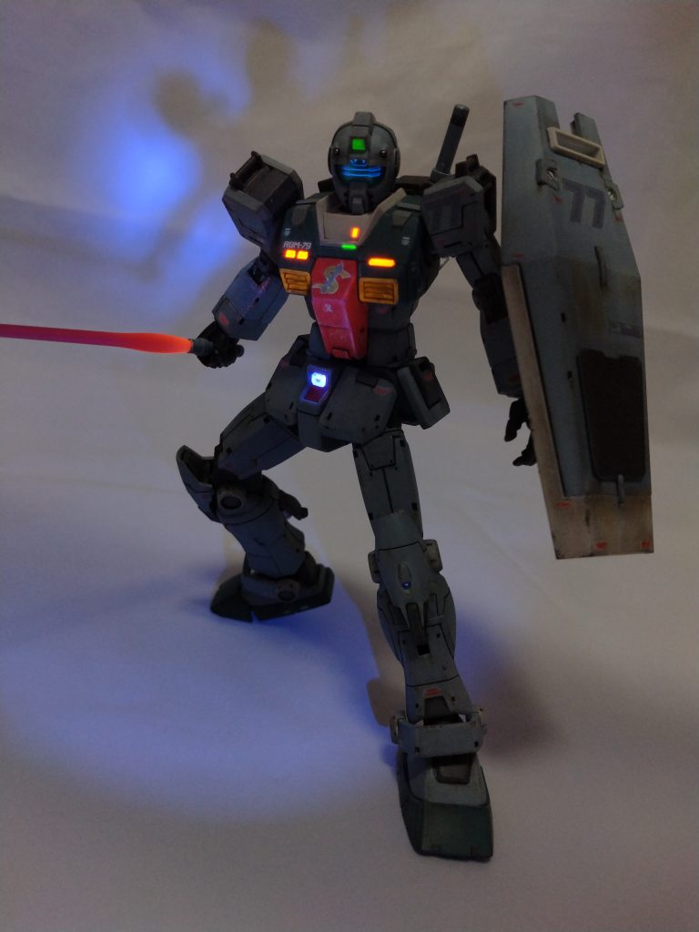 ガンダムっぽくないですね…宇宙刑事みたい…（皆さんわかりますかね💦）