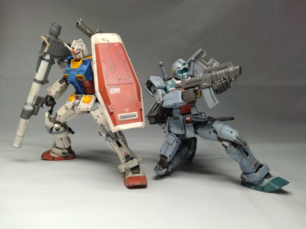 主役機とツーショット！ありがとうございました。