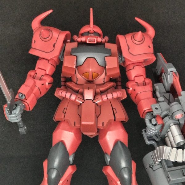 グフ　クリムゾンレッドカスタム