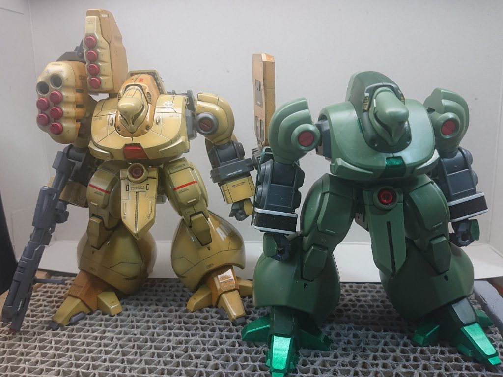 息子の袖付きズサと比較