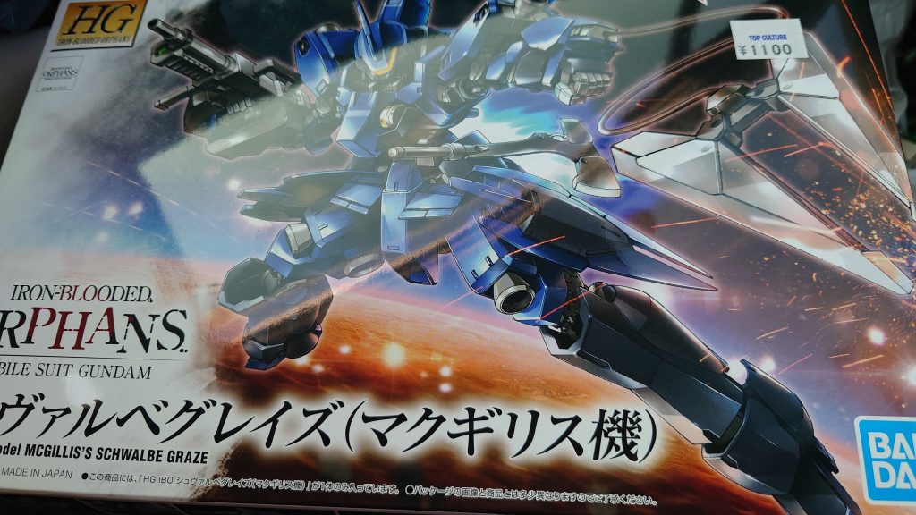 今回ガンプラの再販で欲しいのがなかったのでTSUTAYA寄って買ったんですよ 