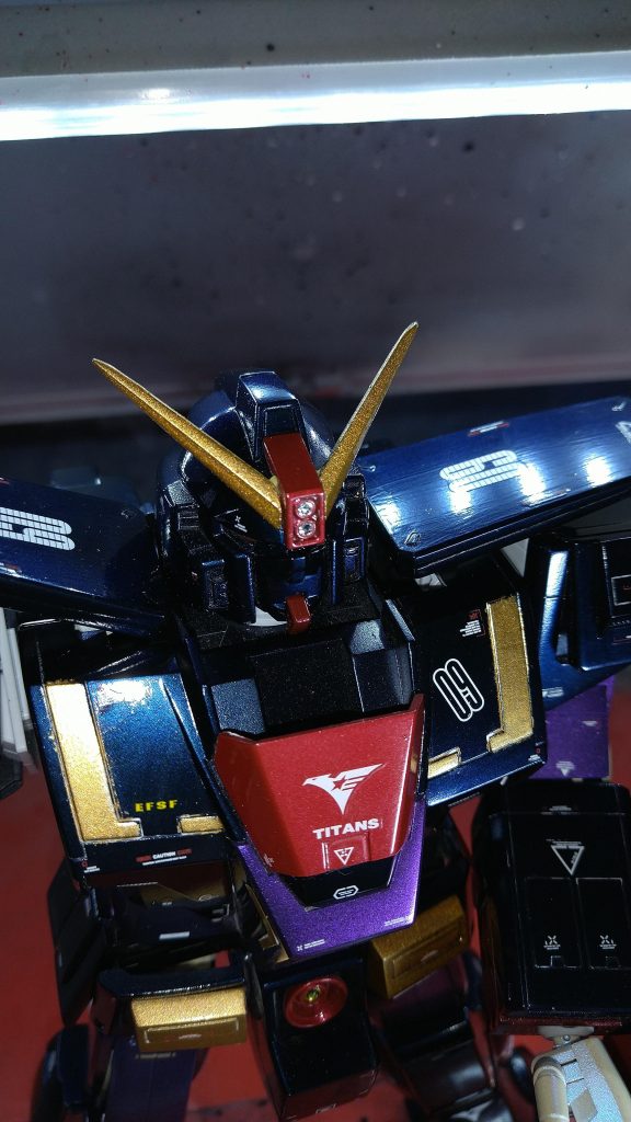 サイコガンダム PRISM BLUE BLACK塗装–6枚目/制作者:M.T.O.