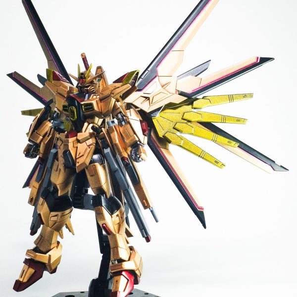 機動戦士ガンダムSEED DESTINY』オオワシ装備のアカツキガンダム