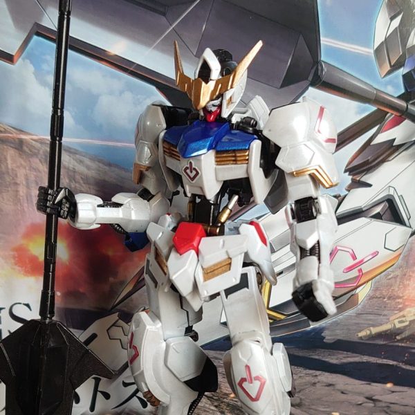 ガンダムバルバトス＠筆塗りパール&メタリック塗装