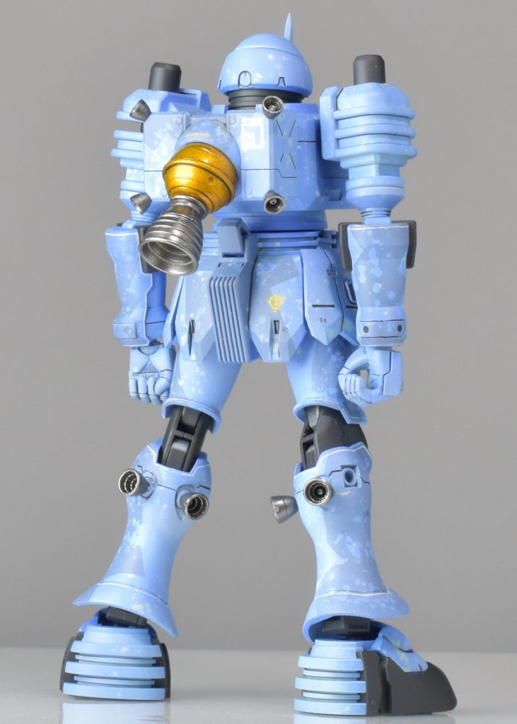 土星エンジンはキャンディ塗装でテカテカに。良い色になったと思います