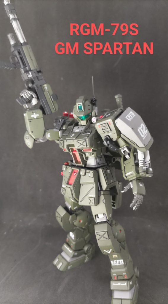 ゲート処理→ペーパー掛け#400〜1000→スジボリ→プラバンにてディテールアップ→洗浄→エアブラシ塗装→スミ入れ→デカール貼り→トップコート(つや消し)塗装→メタルパーツにてディテールアップ