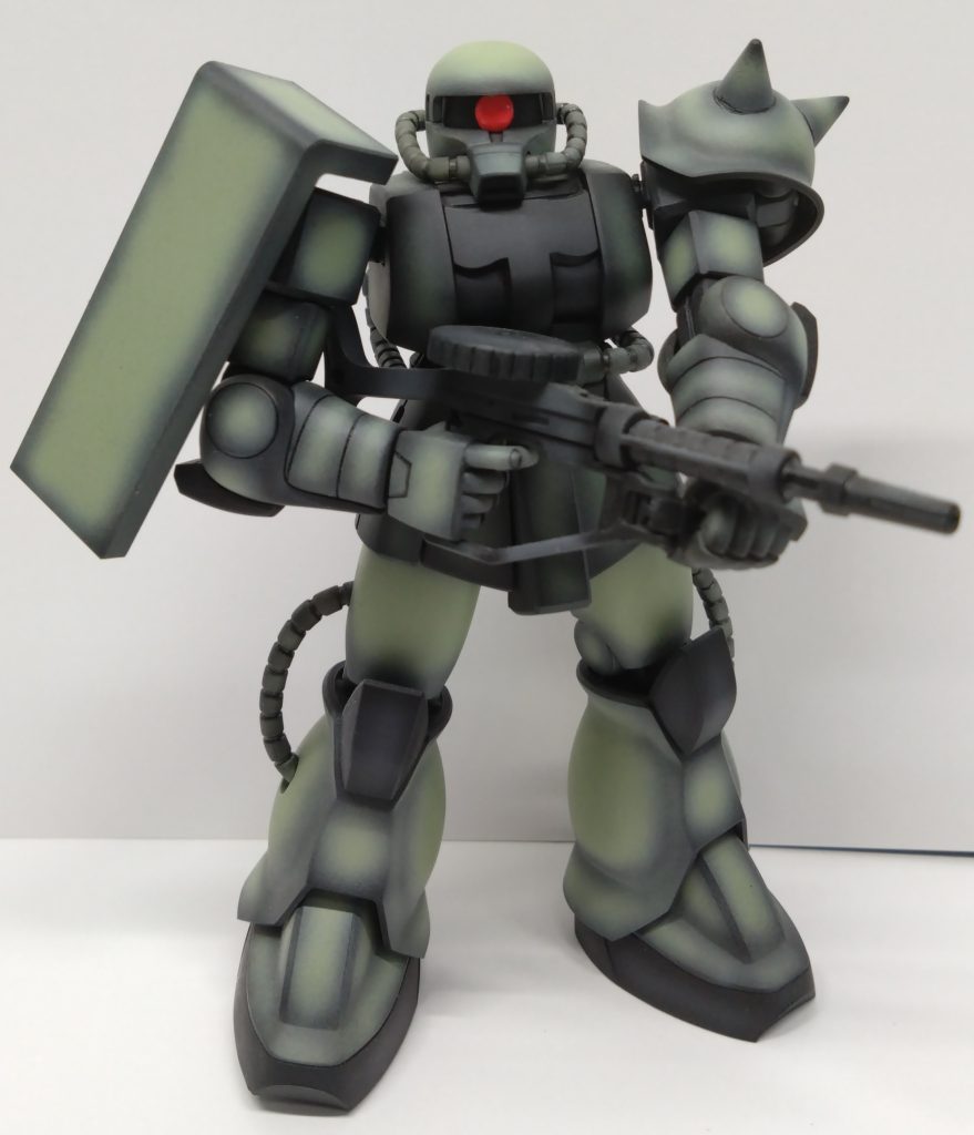 HGUC 量産型ザクⅡ–2枚目/制作者：TAKA-STUDIO