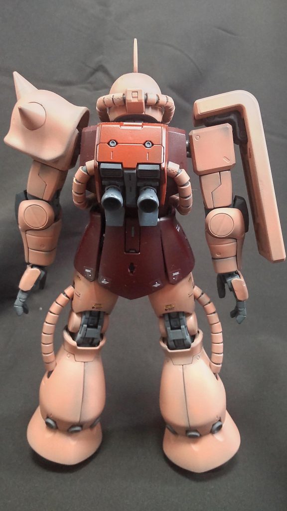 MG シャア専用ザク–5枚目/制作者：shin