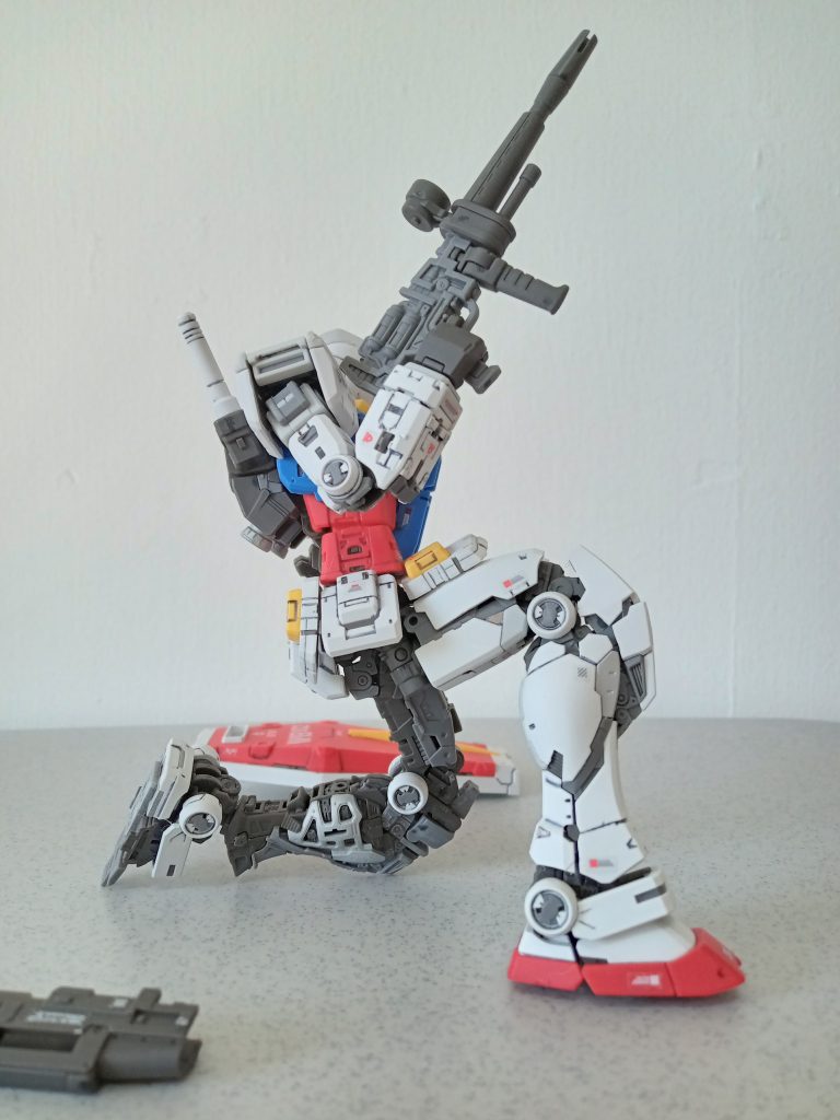 装甲スライドも初期RGより、自然になりました。