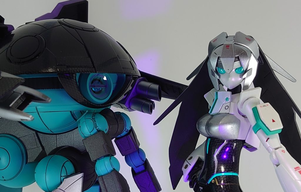 ターンAのウォドムに比べて足が短かったりしますが愛嬌あっていいですね。