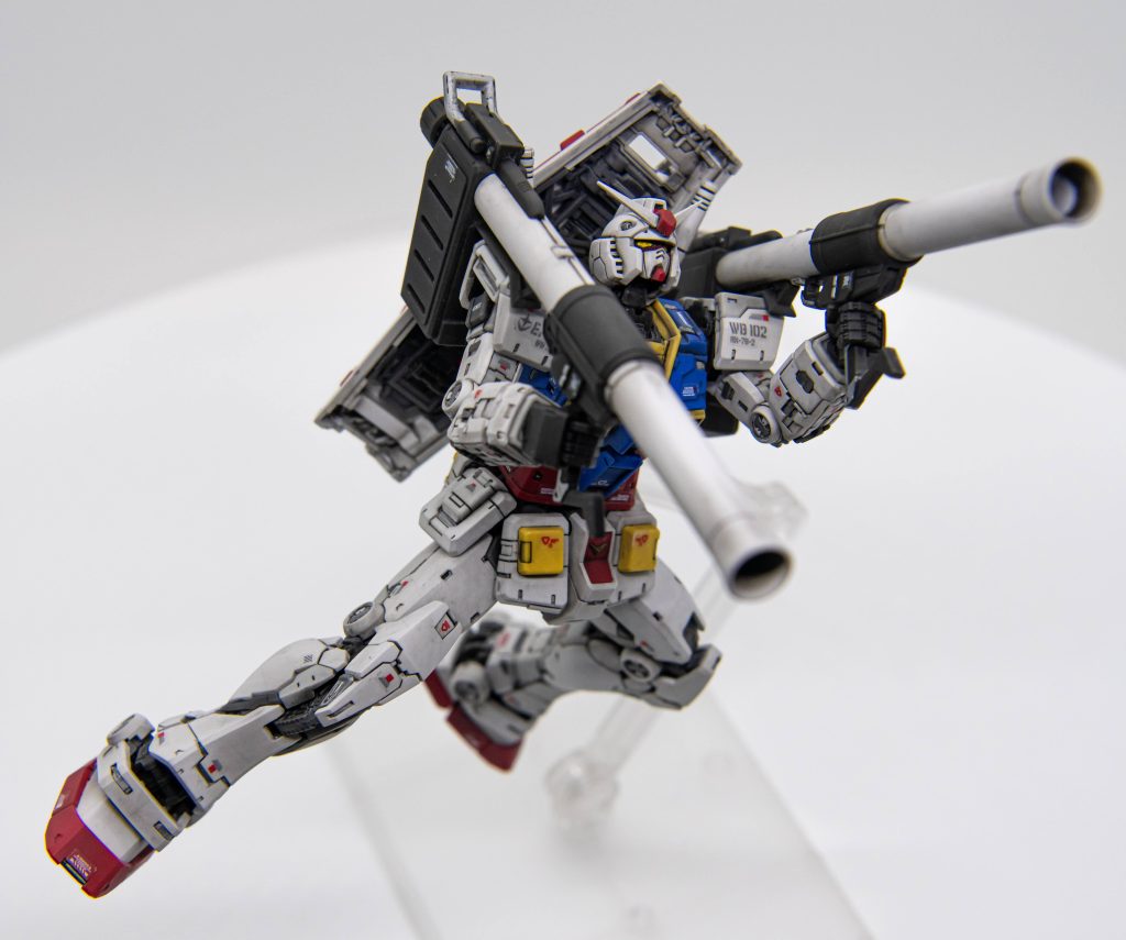 RG RX-78 ver 2.0 マーカーつや消し