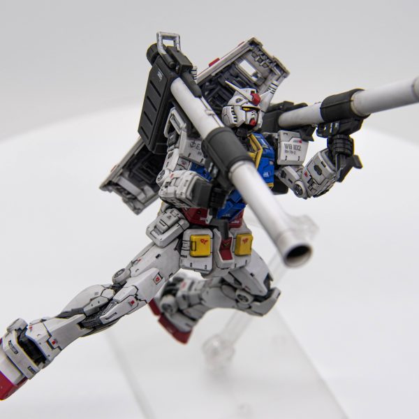 RG RX-78 ver 2.0 マーカーつや消し