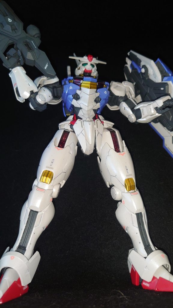 なんでしょうね、1/100のHGって感じで、このシリーズ増やしてほしいですね。(老眼なので・・・