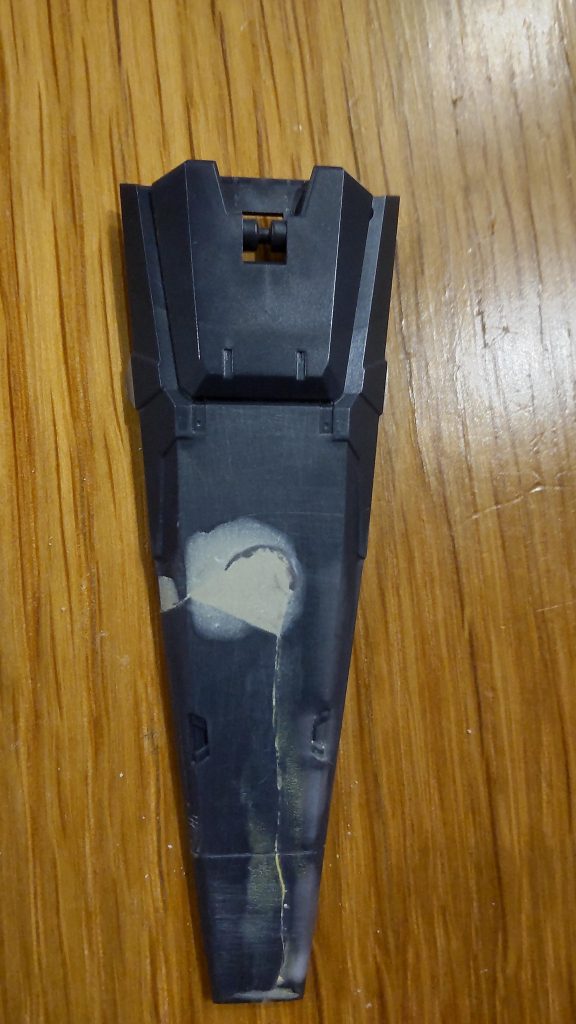 油断してシールドを踏み抜いてしまいました…パーツ取寄せ出来なかったので今回は頑張ってリペアしました😇