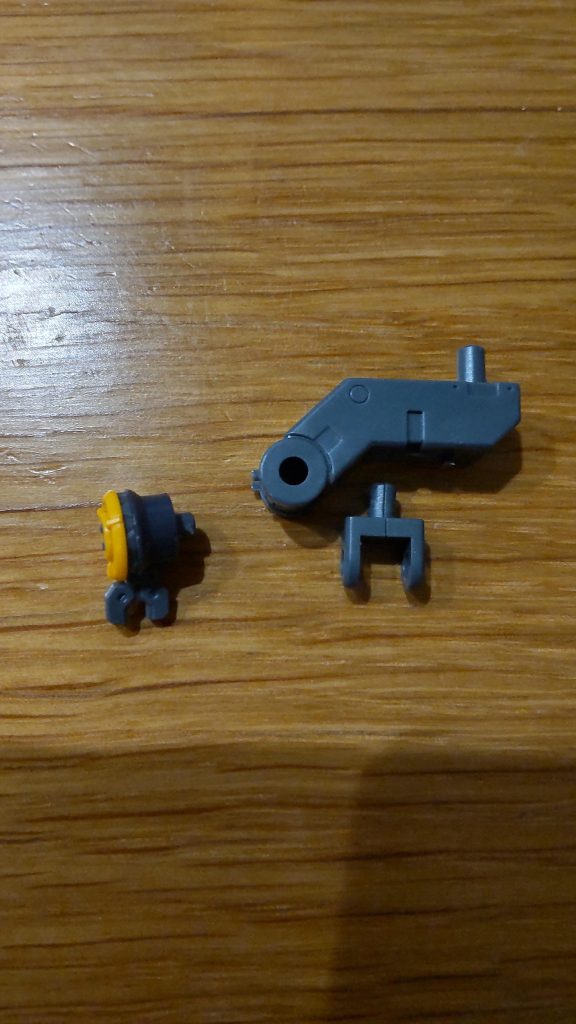 接続部分の作成途中の写真です