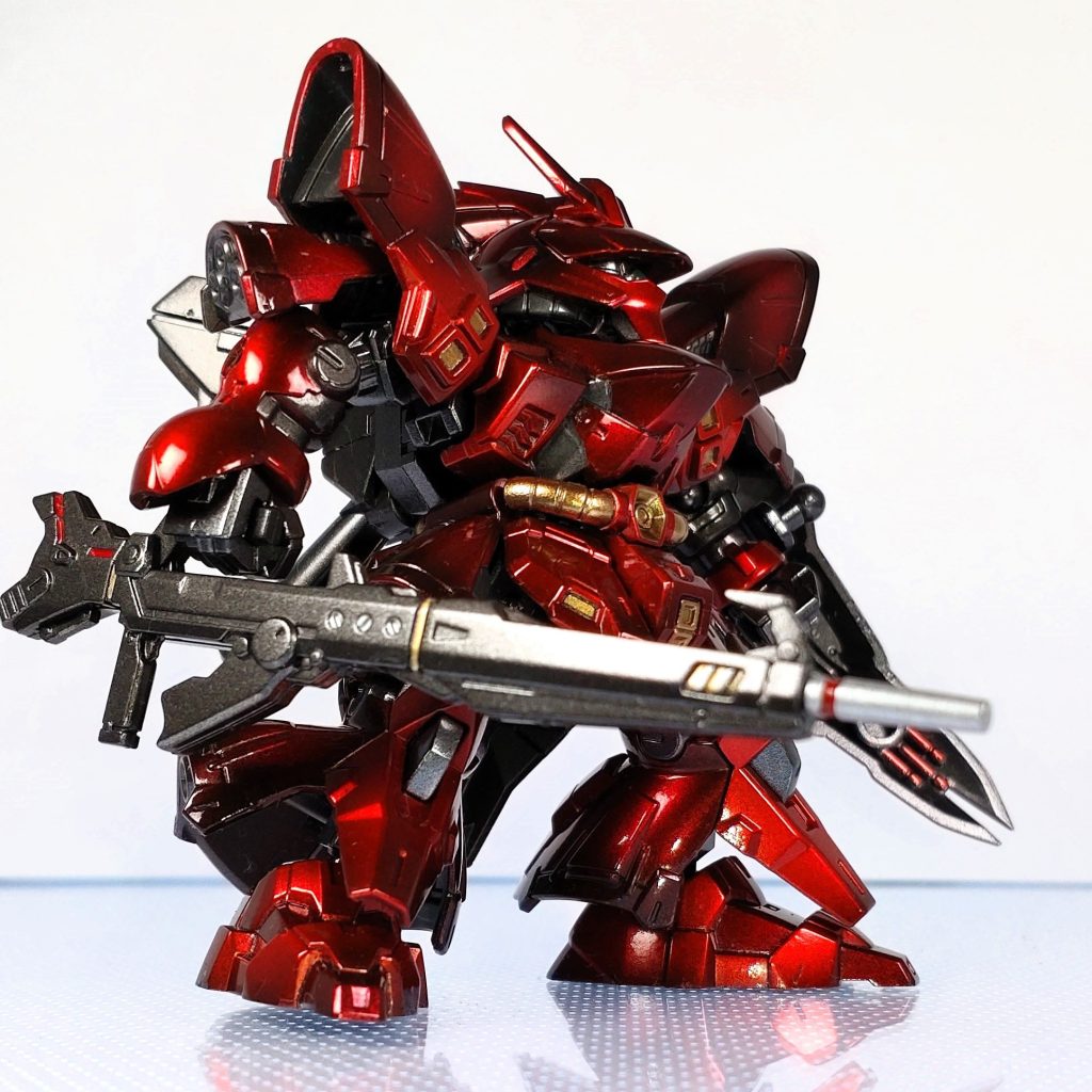 MJ サザビー キャンディグラデ仕上げ｜@knoppixxxさんのガンプラ