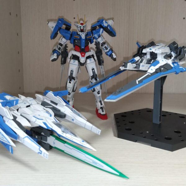 ダブルオー、オーライザー、ザンユニット半光沢