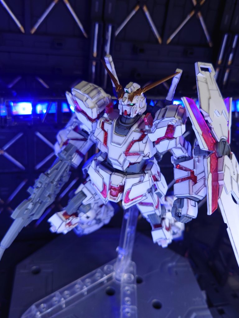 【HGUC】ガンダムUC ユニコーンガンダムデストロイモード–5枚目/制作者：Banboo